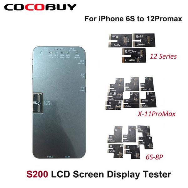 power tool sets dl s200 lcd tester true tone&light sensor programmer for 6s to 12promax display image&3d touch function checking
power tool sets dl s200 lcd tester true tone&light sensor programmer for 6s to 12promax display image&3d touch function checking