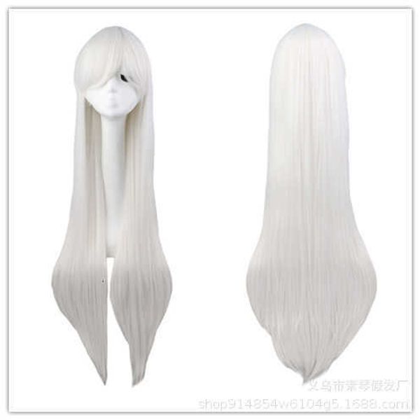 animation cos wig pure long straight dog inuyasha shasheng pill row name anna white haired witch, Black
animation cos wig pure long straight dog inuyasha shasheng pill row name anna white haired witch, Black
