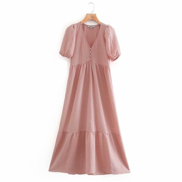 summer women solid pleated dress short sleeve 100% cotton v-neck buttons spliced es female ruffles elegant cloth 210513, Black;gray
summer women solid pleated dress short sleeve 100% cotton v-neck buttons spliced es female ruffles elegant cloth 210513, Black;gray