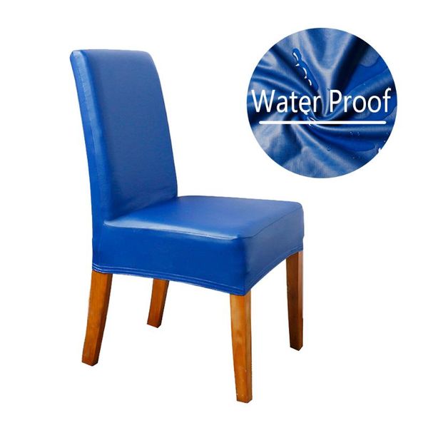 chair covers pu waterproof oilproof cover leather spandex stretch kitchen seat case el for home 1pcs
chair covers pu waterproof oilproof cover leather spandex stretch kitchen seat case el for home 1pcs