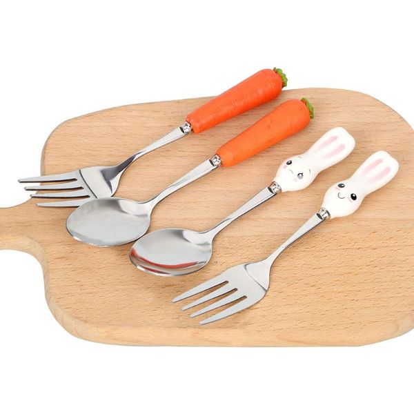 spoons niceyard cute baby kids feeding tools stainless steel spoon fork safety cartoon carrot children dinnerware set
spoons niceyard cute baby kids feeding tools stainless steel spoon fork safety cartoon carrot children dinnerware set
