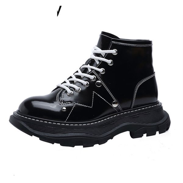 boots autumn winter ankle boots female thick bottom cross-tied martin booties comfortable casual shoes runway short for girls hbe6, Black
boots autumn winter ankle boots female thick bottom cross-tied martin booties comfortable casual shoes runway short for girls hbe6, Black