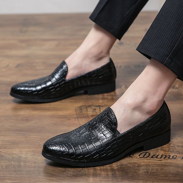 464748 size spring and summer plus size doug shoes mens size pointed casual leather shoes mens british hair stylist trendy shoes lazy, Black
464748 size spring and summer plus size doug shoes mens size pointed casual leather shoes mens british hair stylist trendy shoes lazy, Black