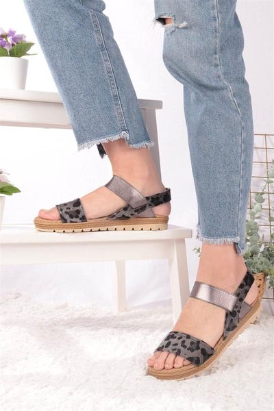 sandals women gray leopard print, Black
sandals women gray leopard print, Black