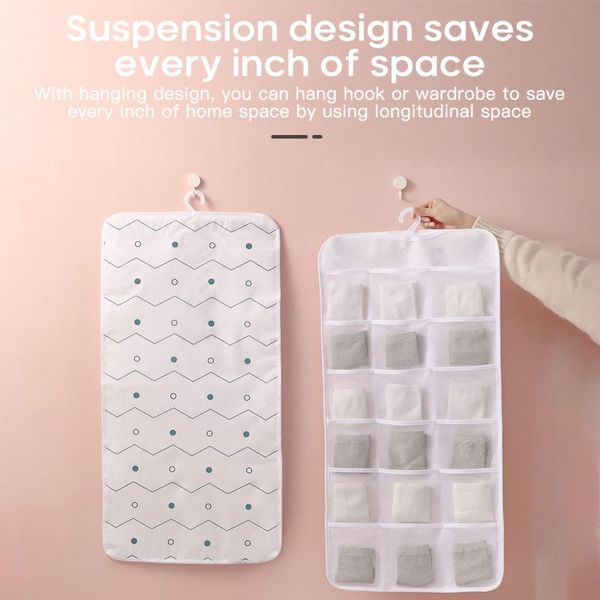 1pc hanging bag nordic multi-layered panties underwear storage wardrobe socks sorting hook home bags
1pc hanging bag nordic multi-layered panties underwear storage wardrobe socks sorting hook home bags