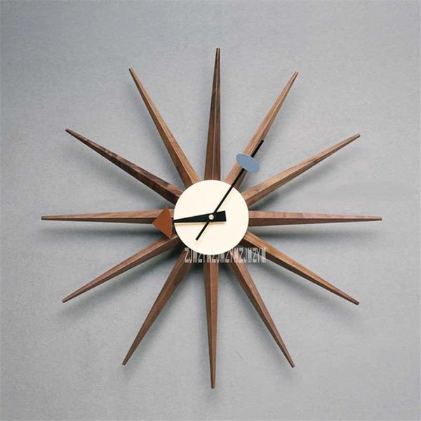 wall clocks creative home decoration clock modern nordic minimalist living room bedroom silent electronic walnut (w48*h48cm)
wall clocks creative home decoration clock modern nordic minimalist living room bedroom silent electronic walnut (w48*h48cm)