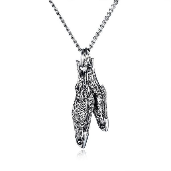 necklace men hip hop stainless steel necklac statement pendant chain for neck double fish jewelry on the wholesale necklaces, Silver
necklace men hip hop stainless steel necklac statement pendant chain for neck double fish jewelry on the wholesale necklaces, Silver