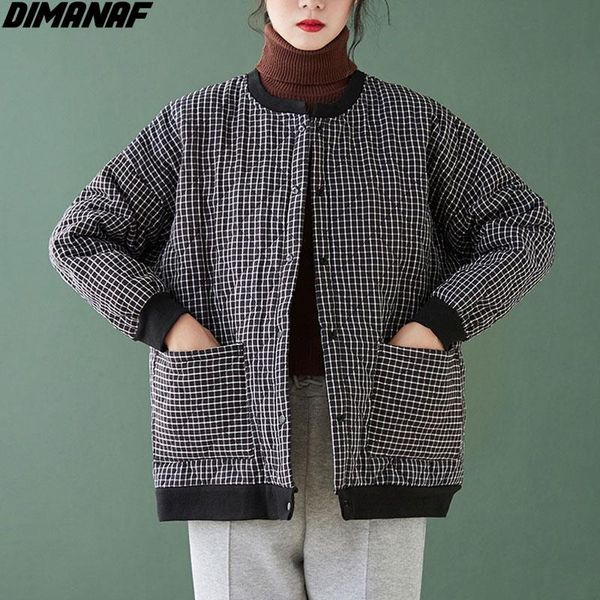 women's jackets dimanaf plus size coats women jacket cotton thickening plaid print female casual loose solid winter fleece, Black;brown
women's jackets dimanaf plus size coats women jacket cotton thickening plaid print female casual loose solid winter fleece, Black;brown