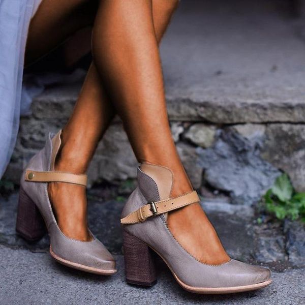 dress shoes vogue fashion pumps women sandals high heels ankle strap summer casual comfortable thick-bottom sandal sandalias, Black
dress shoes vogue fashion pumps women sandals high heels ankle strap summer casual comfortable thick-bottom sandal sandalias, Black