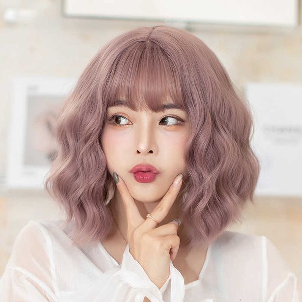 lolita wig female jk instant noodl roll harajuku daily short curly thin rattan false hair head cover, Black
lolita wig female jk instant noodl roll harajuku daily short curly thin rattan false hair head cover, Black