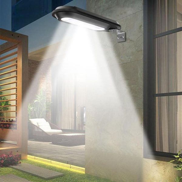 18leds yard solar powered pathway fence home gutter grille light outdoor garden night waterproof wall mount sink lamps