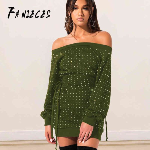 strapless shoulder long sleeve bodycon mini dress autumn winter women fashion party short dresses elegant clothes 210520, Black;gray
strapless shoulder long sleeve bodycon mini dress autumn winter women fashion party short dresses elegant clothes 210520, Black;gray