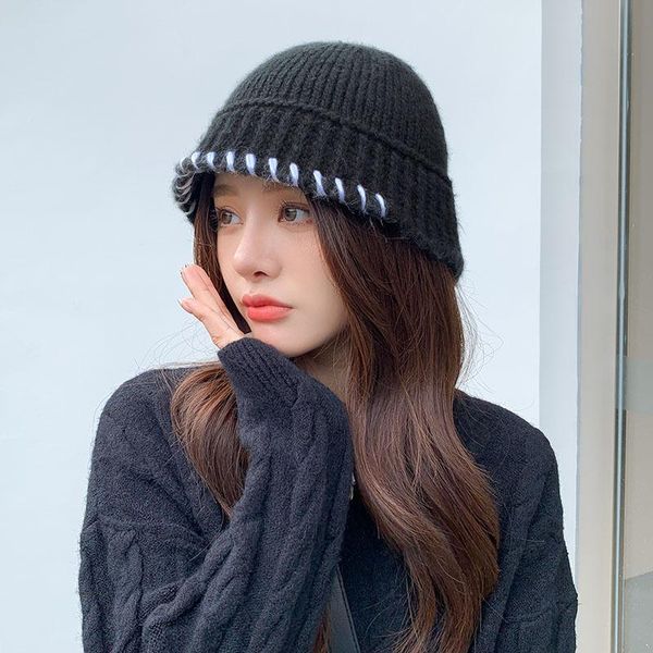 beanies women's hat woolen fisherman hats big heads around the face small autumn and winter warmth all-match fashion bucket
beanies women's hat woolen fisherman hats big heads around the face small autumn and winter warmth all-match fashion bucket