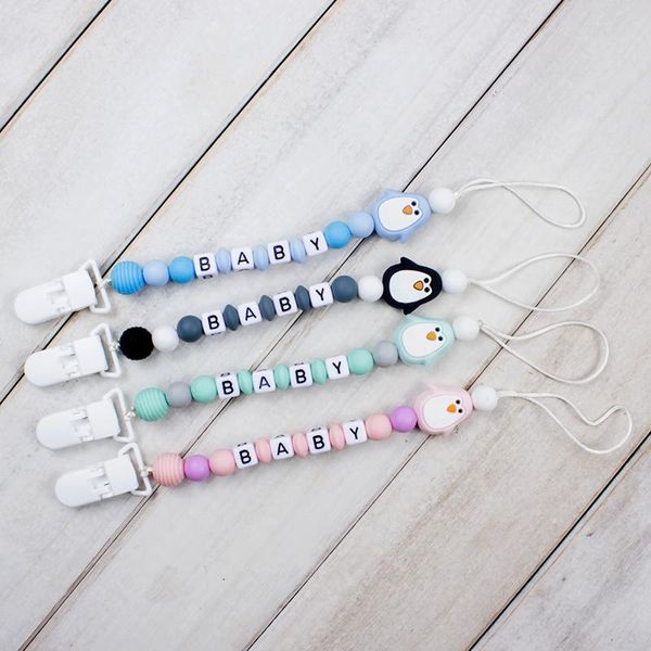 pacifiers# customizable baby name safe silicone pacifier anti-drop chain mini animal infant clips chains wholesale
pacifiers# customizable baby name safe silicone pacifier anti-drop chain mini animal infant clips chains wholesale