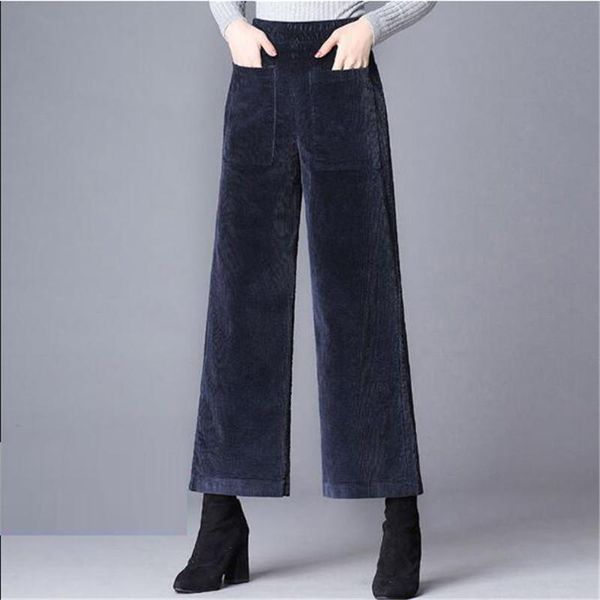 corduroy women's wide leg pants 2021 autumn pleuche high waist casual loose ankle-length korean palazzo plus size trousers & capris, Black;white
corduroy women's wide leg pants 2021 autumn pleuche high waist casual loose ankle-length korean palazzo plus size trousers & capris, Black;white