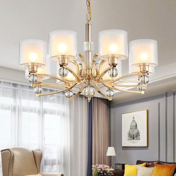 electroplated gold chandeliers modern antique industrial stair lighting fixtures 3/6/8/10 arms brushed nickel tube
electroplated gold chandeliers modern antique industrial stair lighting fixtures 3/6/8/10 arms brushed nickel tube