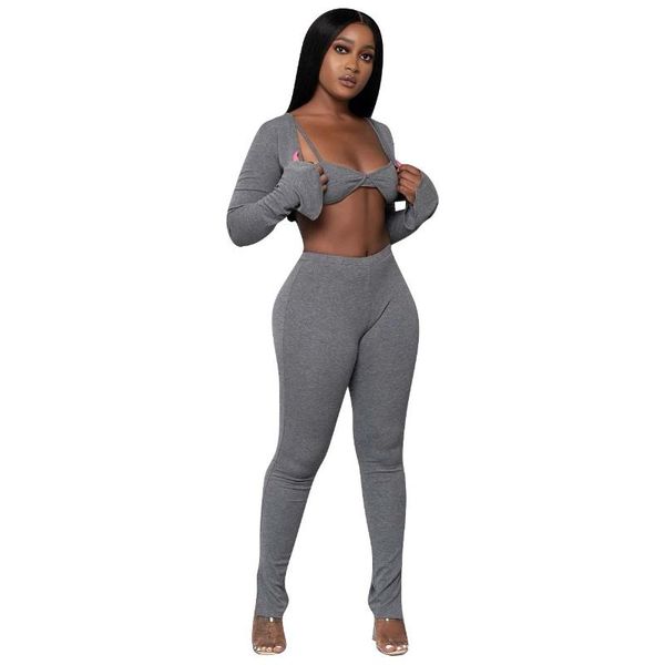 women's two piece pants 2021 autumn winter women sport fitness 2 set outfits long sleeve solid crop leggings bodycon tracksuit, White
women's two piece pants 2021 autumn winter women sport fitness 2 set outfits long sleeve solid crop leggings bodycon tracksuit, White
