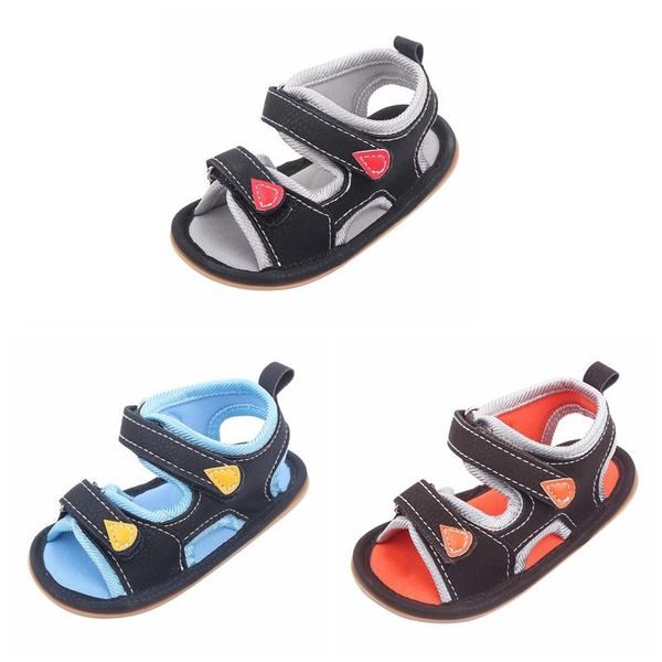 summer fashion baby boy girl sandals hollow breathable shoes toddler rubber sole non-slip first walkers 0-18m, Black;red
summer fashion baby boy girl sandals hollow breathable shoes toddler rubber sole non-slip first walkers 0-18m, Black;red