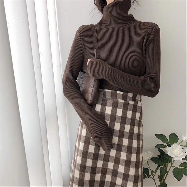 casual turtleneck womens sweater women autumn winter korean solid long sleeve knitted pullovers slim basic pink, White;black
casual turtleneck womens sweater women autumn winter korean solid long sleeve knitted pullovers slim basic pink, White;black