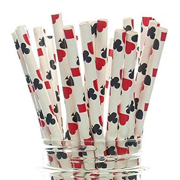 drinking straws degradable kraft paper suction tube poker pattern for party baby wedding shower decoration gift event suppli 4.5
drinking straws degradable kraft paper suction tube poker pattern for party baby wedding shower decoration gift event suppli 4.5