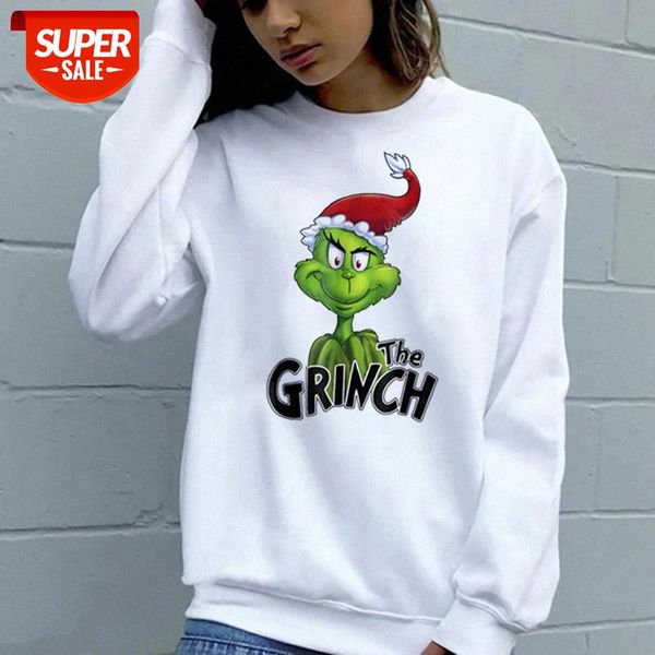 zn38339 women's the grinch green hair monster fashion round neck sweater christmas print long sleeve #ce45, Black
zn38339 women's the grinch green hair monster fashion round neck sweater christmas print long sleeve #ce45, Black