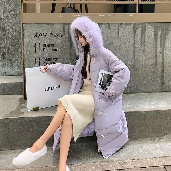 women's down & parkas 2021 long winter jacket warmth and thick cotton big fur collar parka coat women korean casual loose, Black
women's down & parkas 2021 long winter jacket warmth and thick cotton big fur collar parka coat women korean casual loose, Black