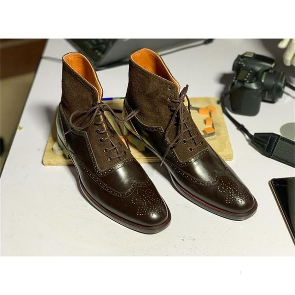 dress shoes nova tendência da juventude casual menfashion clássico artesanal pu costura imitação camurça oco esculpida botas de brogue 7kg36, Black
dress shoes nova tendência da juventude casual menfashion clássico artesanal pu costura imitação camurça oco esculpida botas de brogue 7kg36, Black