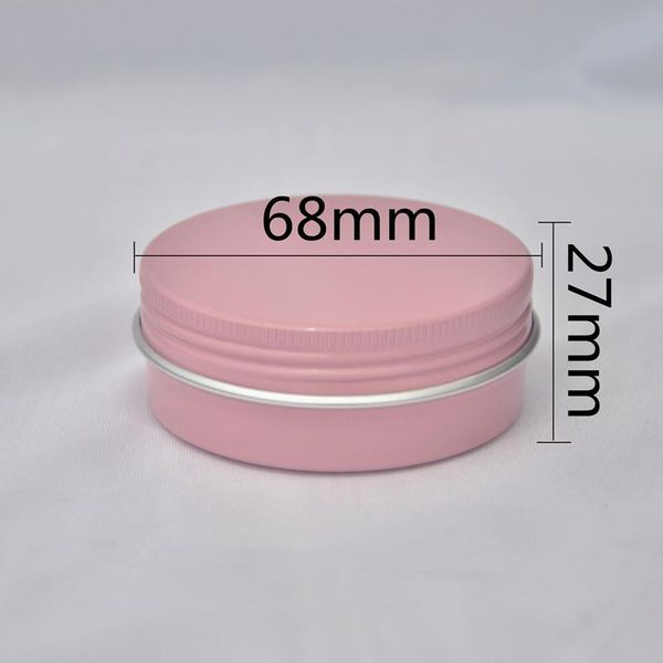 storage bottles & jars 50/100pcs 60g refillable box pink empty round aluminum metal tin cosmetic cream diy jar tea pot
storage bottles & jars 50/100pcs 60g refillable box pink empty round aluminum metal tin cosmetic cream diy jar tea pot