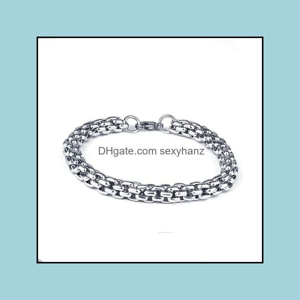 charm bracelets jewelry s1882 fashion men keel chain bracelet stainless steel drop delivery 2021 jkpbj, Golden;silver
charm bracelets jewelry s1882 fashion men keel chain bracelet stainless steel drop delivery 2021 jkpbj, Golden;silver