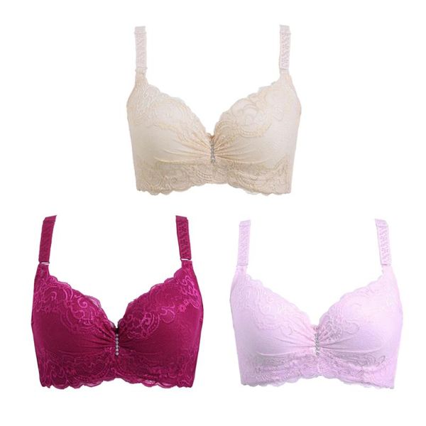 bras plus large big size bralette lace for women's bra underwear lingerie super push up brassiere girl, Red;black
bras plus large big size bralette lace for women's bra underwear lingerie super push up brassiere girl, Red;black