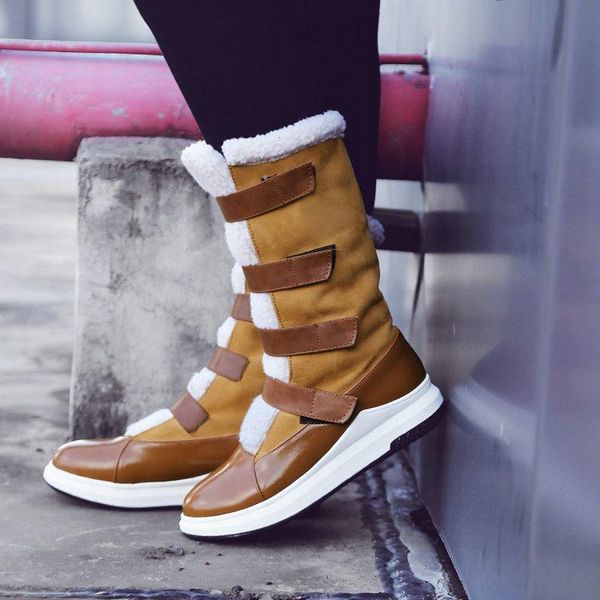 boots 2021 winter snow fashion female large lamb hair thick warm in the tube flat bare woman boats mujer, Black
boots 2021 winter snow fashion female large lamb hair thick warm in the tube flat bare woman boats mujer, Black