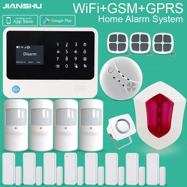 selling home security alarm system support english spanish dutch language gsm wifi systems with 120db siren
selling home security alarm system support english spanish dutch language gsm wifi systems with 120db siren
