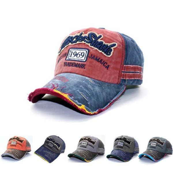 men women's vintage baseball cap adjustable denim distressed trucker hat sun protection caps casquette 316 wide brim hats, Blue;gray
men women's vintage baseball cap adjustable denim distressed trucker hat sun protection caps casquette 316 wide brim hats, Blue;gray