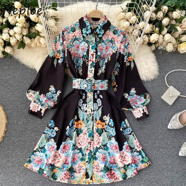 neploe autumn chic sashes flower print dress women puff sleeve high waist dresses turn-down collar a-line femme vestidos 210423, Black;gray
neploe autumn chic sashes flower print dress women puff sleeve high waist dresses turn-down collar a-line femme vestidos 210423, Black;gray
