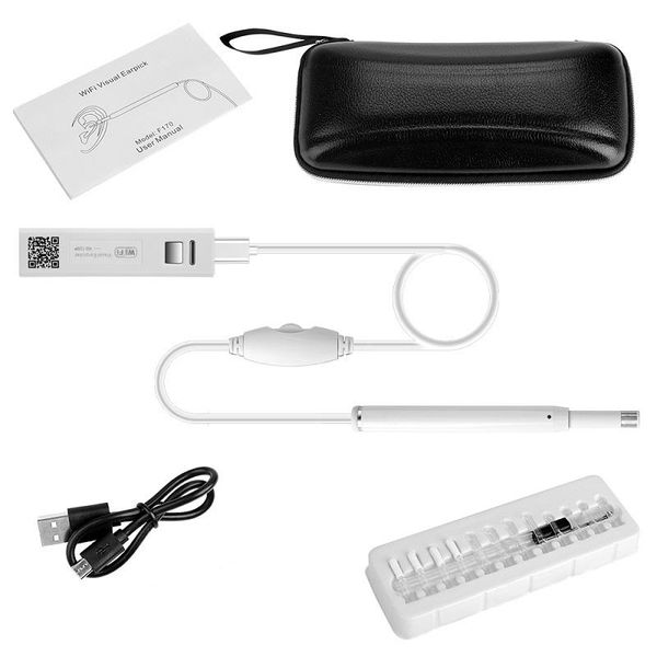 cameras 5.5mm wifi ophthalmoscope otoscope wireless ear digital video usb endoscope inspection camera white color with gift box
cameras 5.5mm wifi ophthalmoscope otoscope wireless ear digital video usb endoscope inspection camera white color with gift box