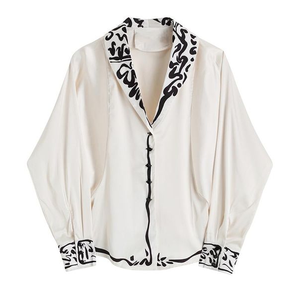 women's shirt oversize white printed lapel long sleeve loose fit fashion tide spring 2021 c23-c blouses & shirts
women's shirt oversize white printed lapel long sleeve loose fit fashion tide spring 2021 c23-c blouses & shirts