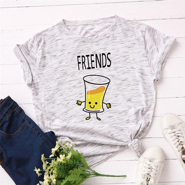 women's t-shirt friends letters cup print women plus size s-5xl 100%cotton tshirt o neck short sleeve tees summer pink, White
women's t-shirt friends letters cup print women plus size s-5xl 100%cotton tshirt o neck short sleeve tees summer pink, White