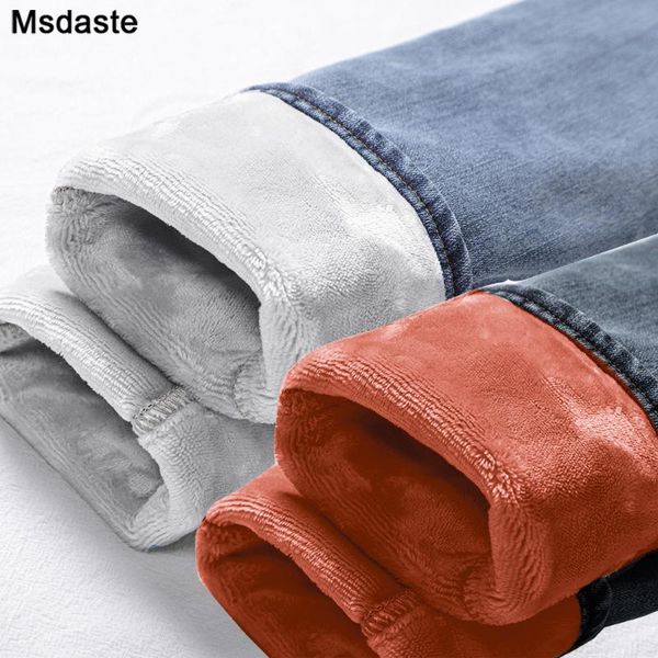 women's jeans winter women thick velvet fur pencil pants skinny high waist lady trousers slim elastic warm woman, Blue
women's jeans winter women thick velvet fur pencil pants skinny high waist lady trousers slim elastic warm woman, Blue