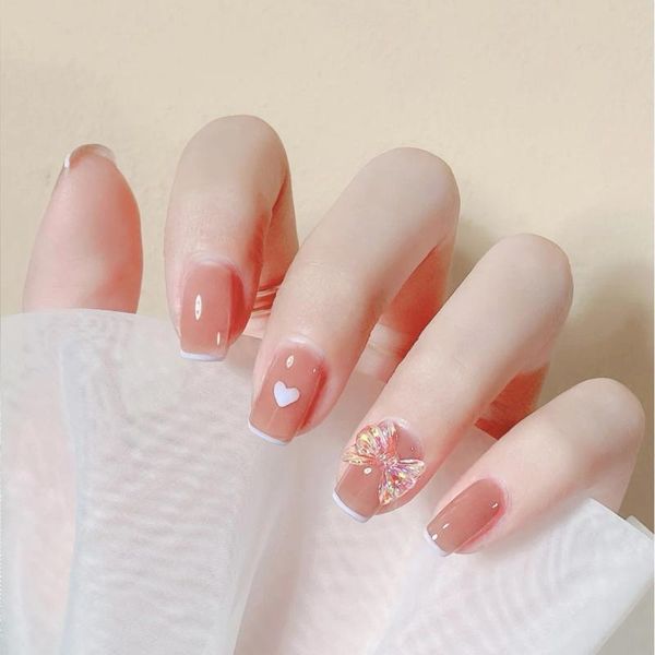 false nails 24pcs short patch with glue type butterfly love heart printed paragraph fashion manicure, Red;gold
false nails 24pcs short patch with glue type butterfly love heart printed paragraph fashion manicure, Red;gold