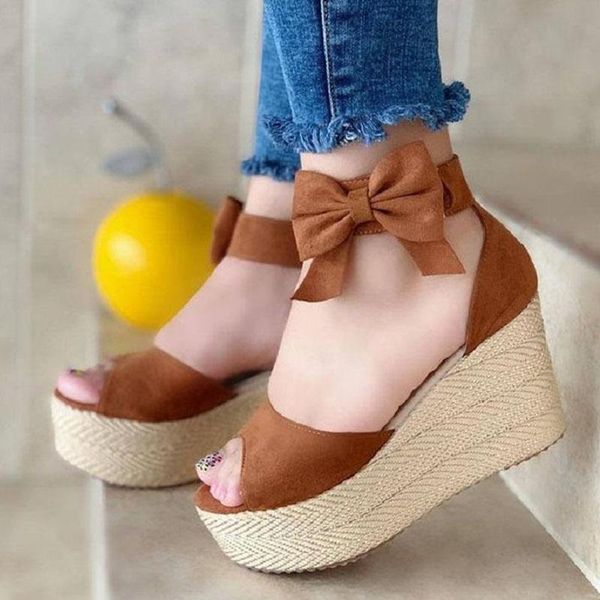 summer wedges high heels sandals women espadrille platform open toe beach bowknot ankle strap gladiator ladies shoes, Black
summer wedges high heels sandals women espadrille platform open toe beach bowknot ankle strap gladiator ladies shoes, Black