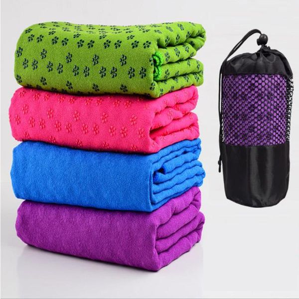 183*63cm non-slip yoga towel blankets mats anti skid pilates gym fitness sports down blanket soft comfortable with mash bag
183*63cm non-slip yoga towel blankets mats anti skid pilates gym fitness sports down blanket soft comfortable with mash bag