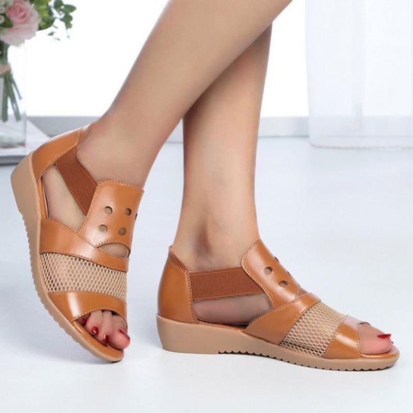 slippers 2021 wedge sandals women shoes summer gladiator pu open toe elastic female casual women's, Black
slippers 2021 wedge sandals women shoes summer gladiator pu open toe elastic female casual women's, Black