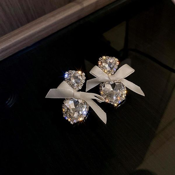 dangle & chandelier 2021 luxury korean fashion crystal rhinestone lace bowknot heart shaped earrings for women trendy jewelry gifts, Silver
dangle & chandelier 2021 luxury korean fashion crystal rhinestone lace bowknot heart shaped earrings for women trendy jewelry gifts, Silver