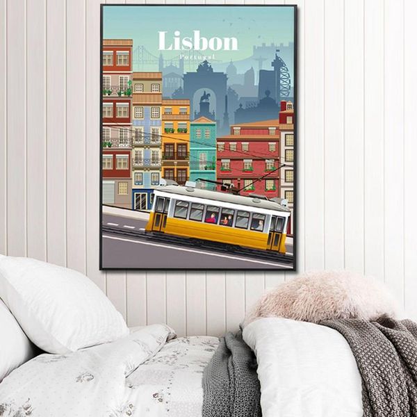 paintings classic travel to lisbon canvas painting poster living room bedroom kitchen home decoration wall art frame
paintings classic travel to lisbon canvas painting poster living room bedroom kitchen home decoration wall art frame