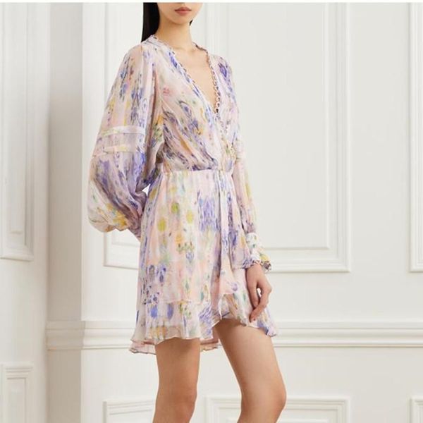casual dresses women's short dress blooming printing ruffles deep v irregular 2021 summer long sleeve female mini, Black;gray
casual dresses women's short dress blooming printing ruffles deep v irregular 2021 summer long sleeve female mini, Black;gray