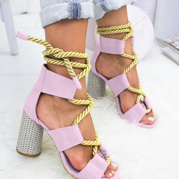 rome high sandals women summer heels shoes rope ankle strap open toe fashion gladiator for, Black
rome high sandals women summer heels shoes rope ankle strap open toe fashion gladiator for, Black
