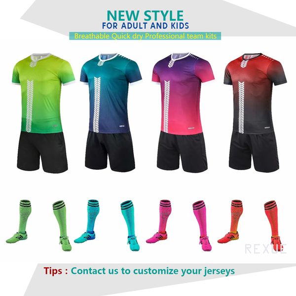 team football uniform men soccer jerseys kits kids team football shirt with shorts youth jersey soccer sets 2020 new polyester, Black
team football uniform men soccer jerseys kits kids team football shirt with shorts youth jersey soccer sets 2020 new polyester, Black