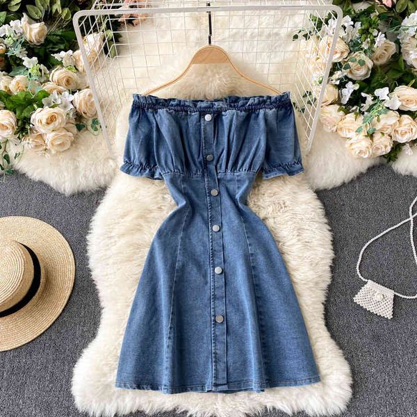 two piece dress slash neck off shoulder short sleeve denim summer women buttons a-line mini party vestidos fashion streetwear, White
two piece dress slash neck off shoulder short sleeve denim summer women buttons a-line mini party vestidos fashion streetwear, White