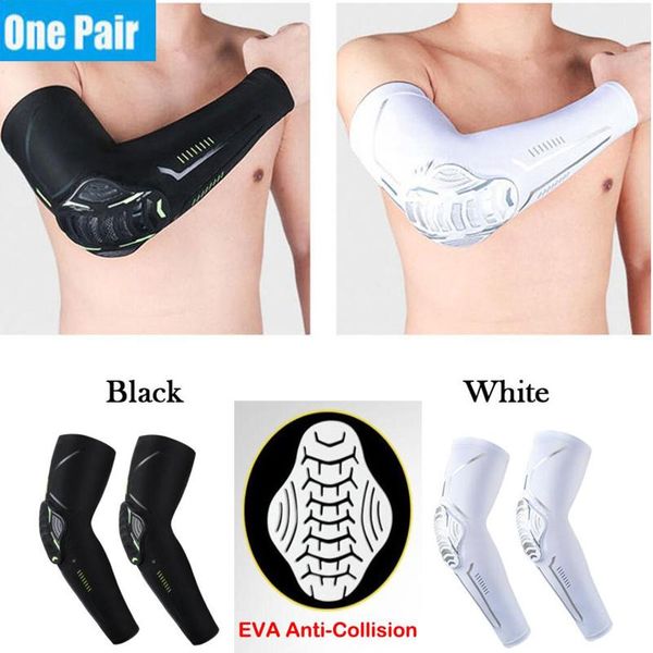 elbow & knee pads 1 pair sports eva anti-sillision sleeve protector men basketball accessories elastic bandage for cycling arm warmers, Black;gray
elbow & knee pads 1 pair sports eva anti-sillision sleeve protector men basketball accessories elastic bandage for cycling arm warmers, Black;gray