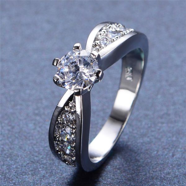 wedding rings charm female round zirconia ring fashion classic 925 silver for women eternity band engagement, Slivery;golden
wedding rings charm female round zirconia ring fashion classic 925 silver for women eternity band engagement, Slivery;golden